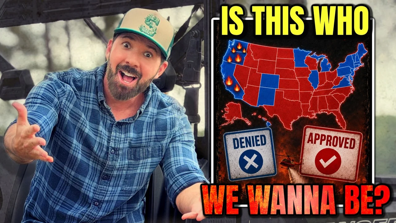 WAIT…Only Red States Get WILDFIRE AID Now?! | Buddy Brown