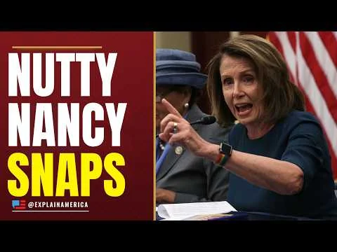 ‘GET OUT!’ Nancy Pelosi Panics – Has Unhinged Meltdown in Wild Moment