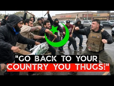 One Brave American FACES-OFF Entire Army of Islamists in Dearborn Michigan!