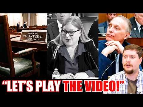 MAGA Andy Biggs plays a video that makes every Democrat HIDE their face in SHAME
