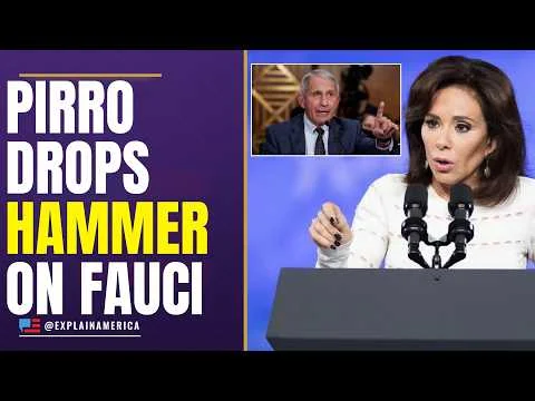 INDICTED! – Jeanine Pirro Bombshell Rocks Fauci Days After Contempt Vote