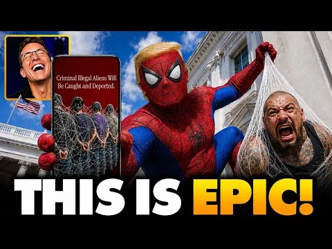 White House BREAKS Internet With Spider-Man Meme ROUNDING-UP Illegalls