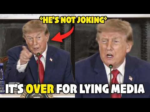 President Trump just DESTROYED Lying Media With One Hilarious Joke