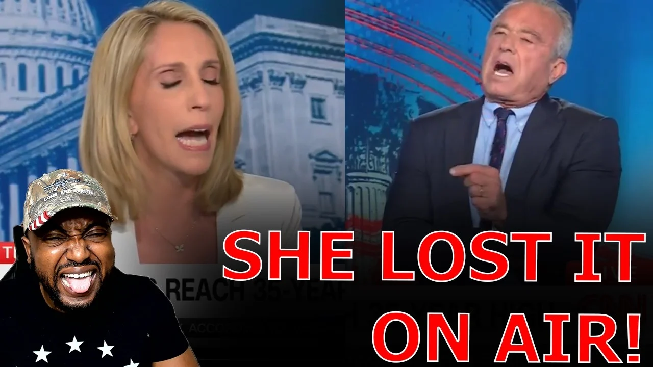 CNN Anchor LOSES HER MIND AS RFK JR Humiliates Her After DISMANTLING HER LIES TO HER FACE!