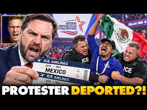 JD Vance DEPORTS Mexican Protester LIVE ON-STAGE as Thousands ROAR at RNC: ‘Get Your A** OUT!’