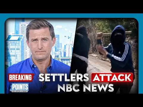 NBC News Crew BEATEN LIVE By Israeli Settlers