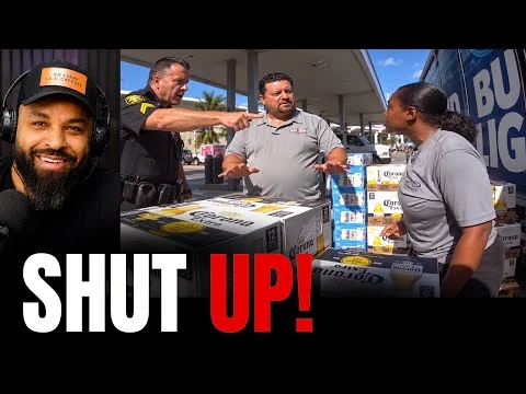 Bud Light Truck Driver Picks a Fight With the Wrong Cops… Big Mistake