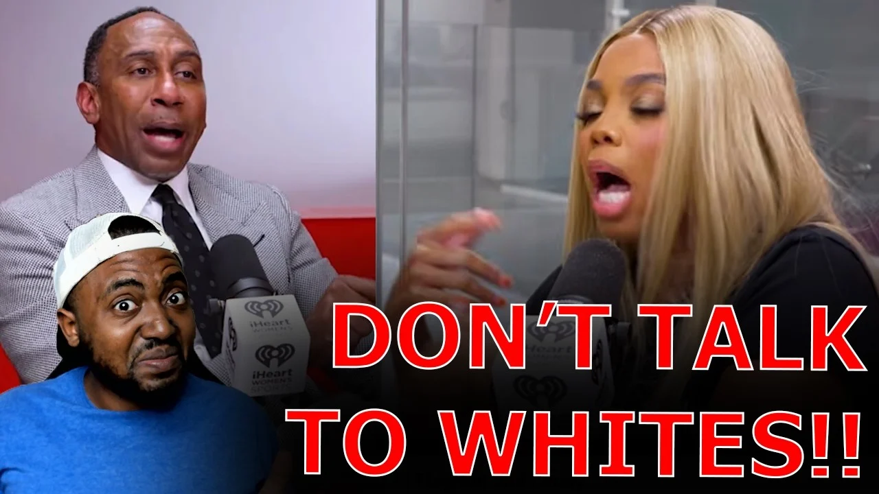 Jemele Hill MELTSDOWN Over Stephen A Smith REFUSING TO STOP Being Friends White Conservatives!