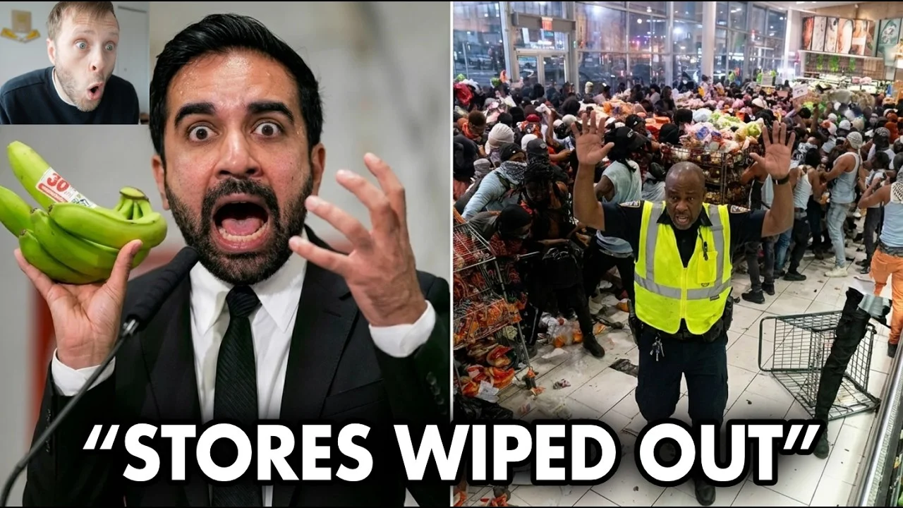 Mamdani Launches 5 “Free Supermarkets”… 24hrs Later LOOTERS WIPED THEM OUT