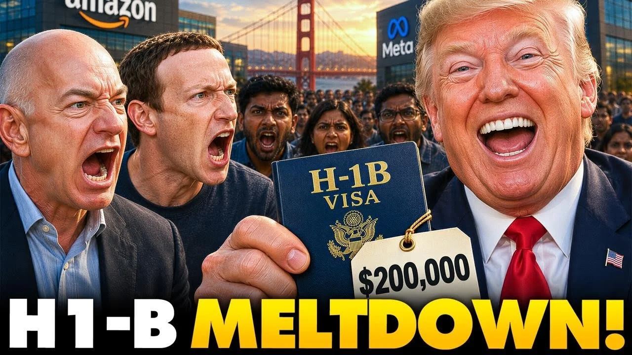 Trump Just ENDED H1-Bs FOREVER with Master Move— Applications COLLAPSE, Hundreds of THOUSANDS GONE