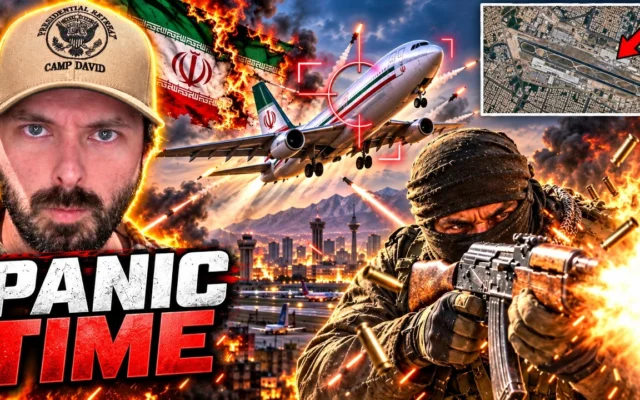 BREAKING: Secret Iran Plane FLEES As Gunfights SHRED Regime